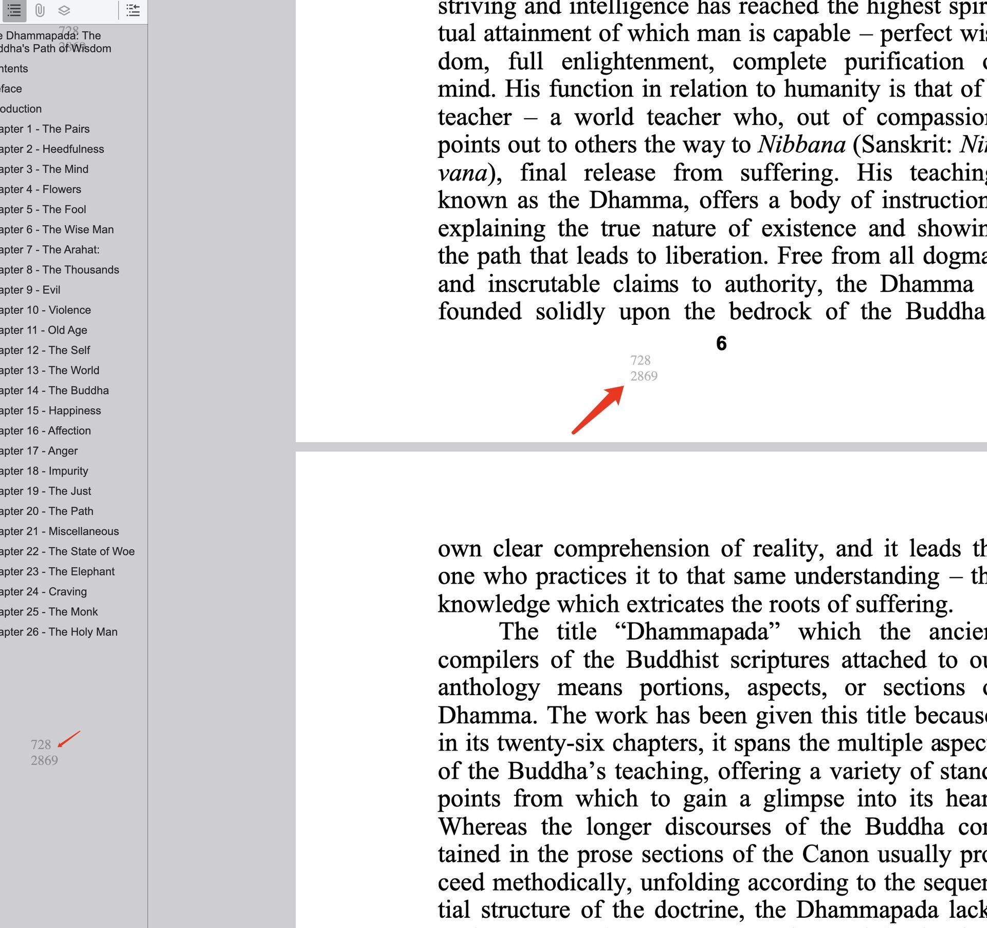 Example of dynamic QR watermark on a PDF page