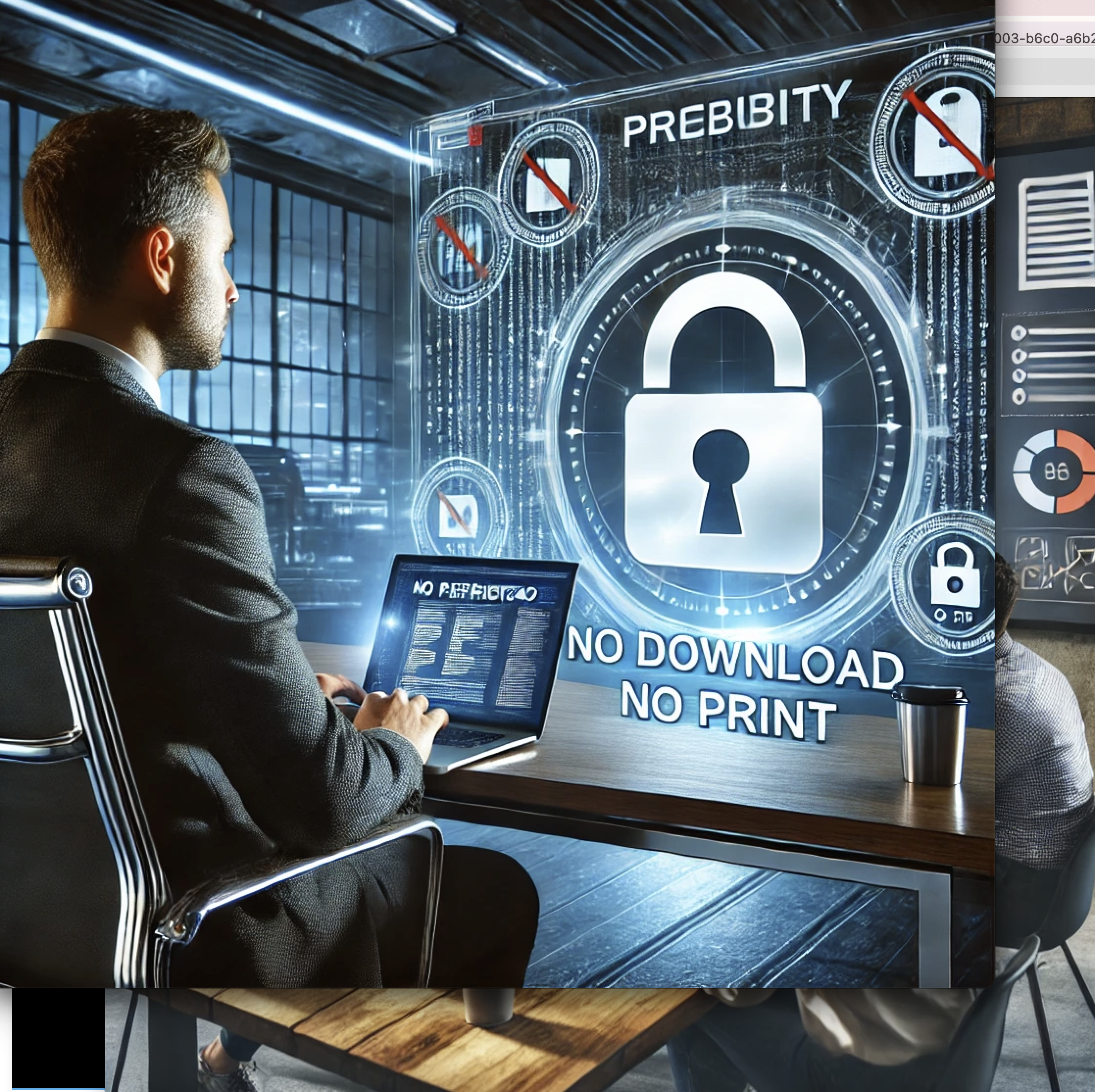 No Printing or Downloading